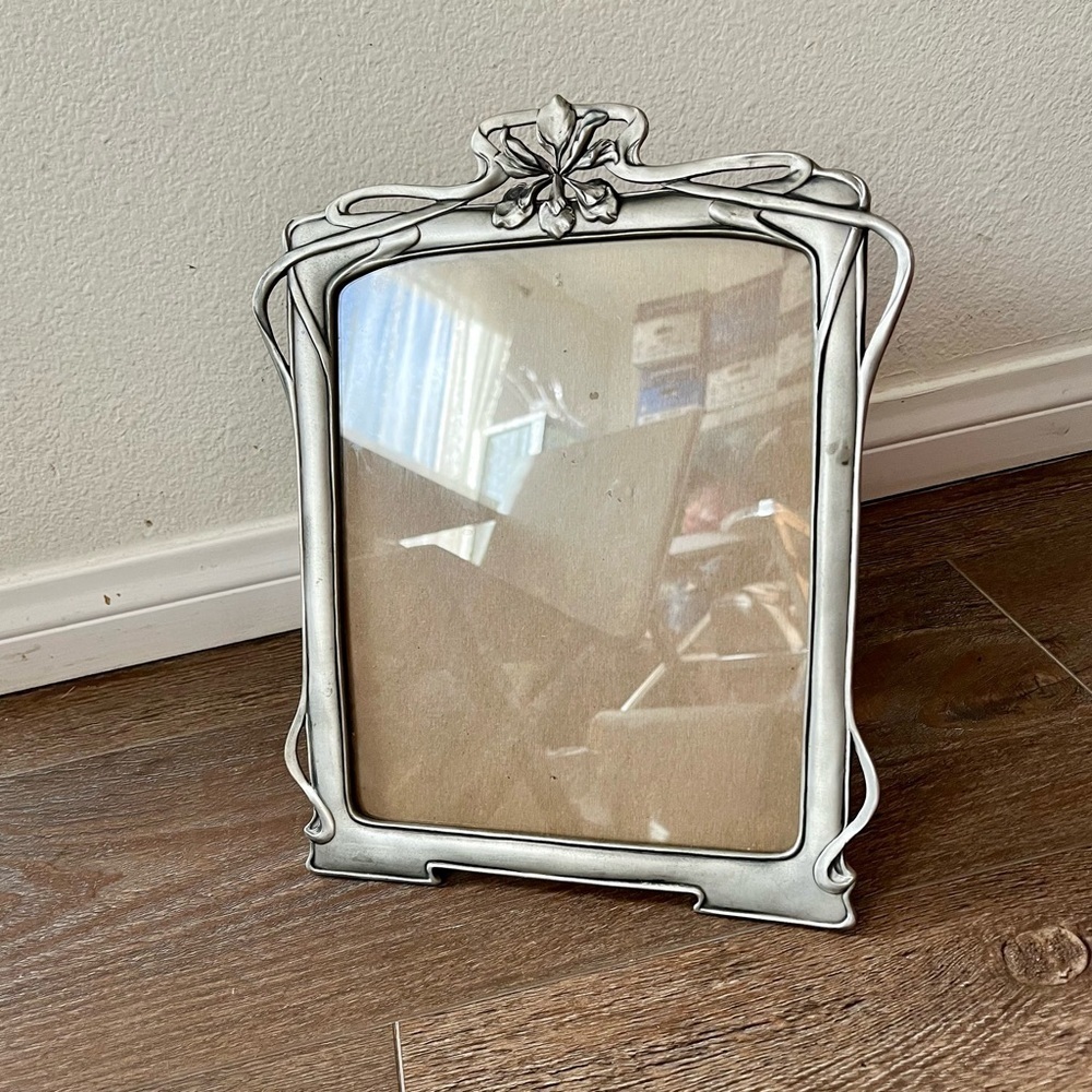 Vintage 1990 Seagull Pewter Canada picture frame silver # Pf312